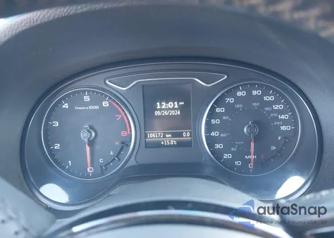 2015 Audi A3 2.0T Premium из США, поврежденный, VIN WAUEFGFFXF1125581